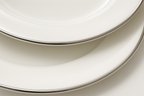 Conjunto 4 Travessas Porcelana Platina - Servir Premium